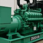 How a 2500 kVA Diesel Generator Set Reduces Construction Risk