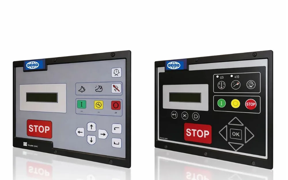 Modern Diesel Generator Control Panel