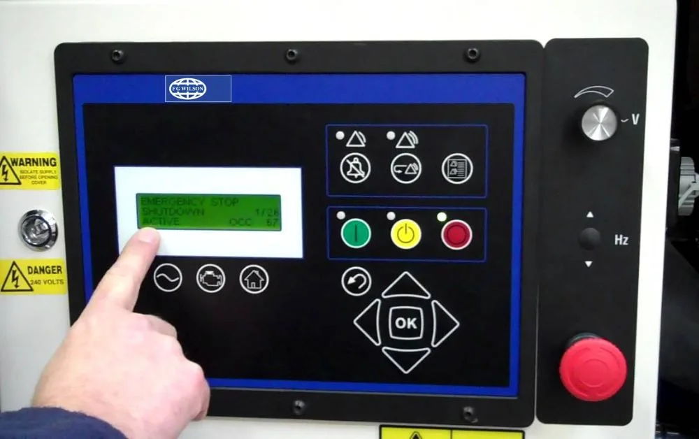 Manual Generator Control Panels